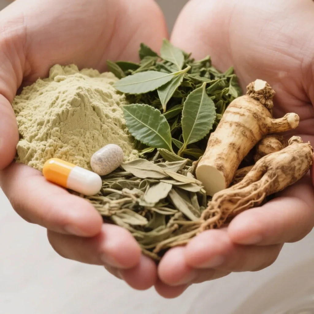 The raw materials of various supplements