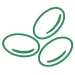 Icon of softgel capsules